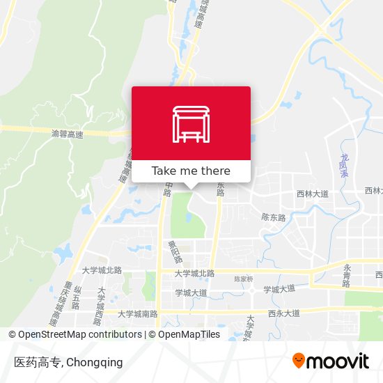 医药高专 map