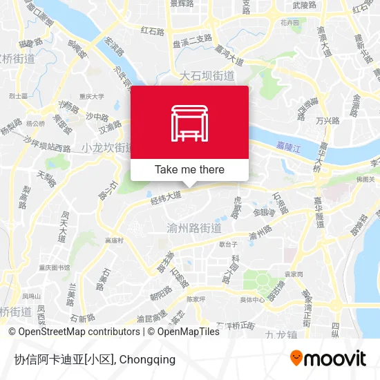 协信阿卡迪亚[小区] map