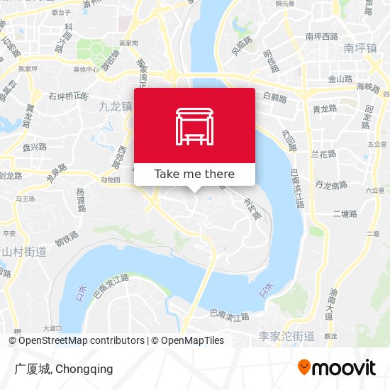 广厦城 map