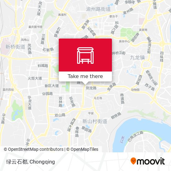 绿云石都 map