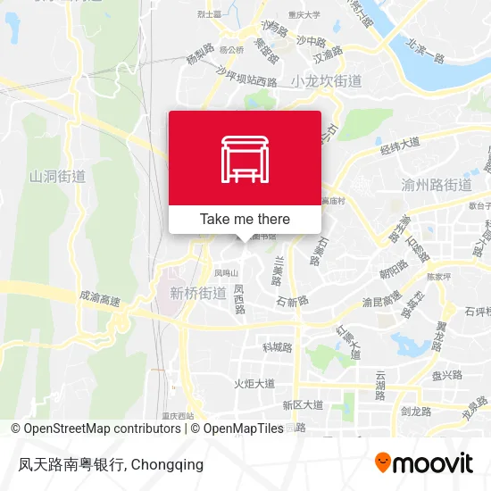 凤天路南粤银行 map