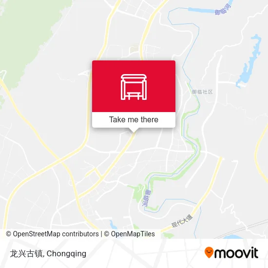 龙兴古镇 map