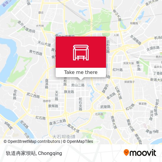 轨道冉家坝站 map