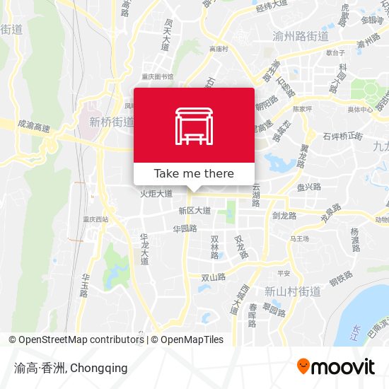 渝高·香洲 map