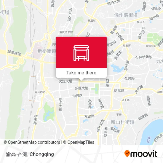 渝高·香洲 map