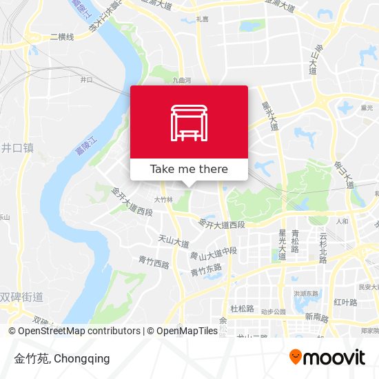 金竹苑 map