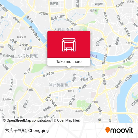 六店子气站 map