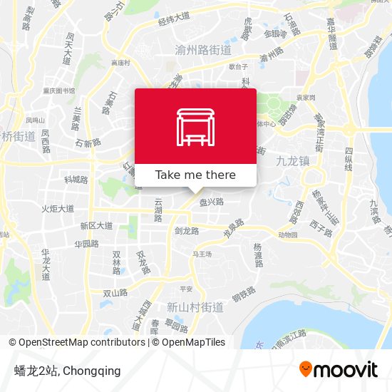 蟠龙2站 map