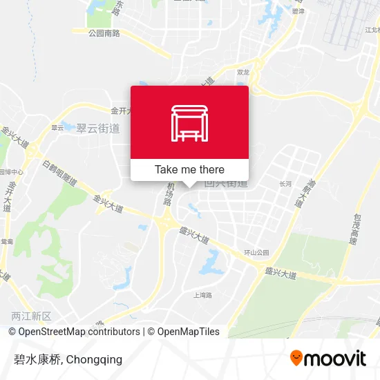 碧水康桥 map