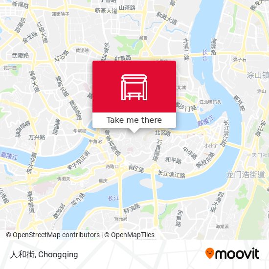 人和街 map