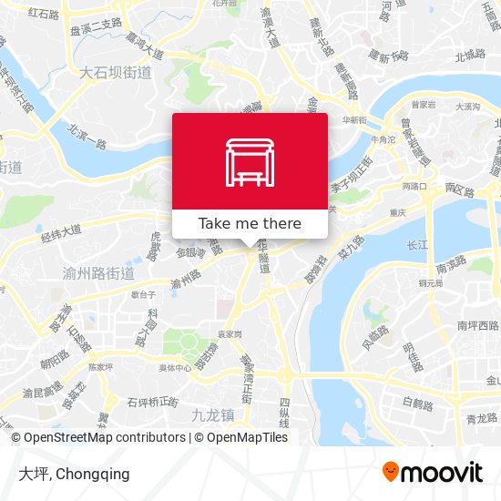 大坪 map