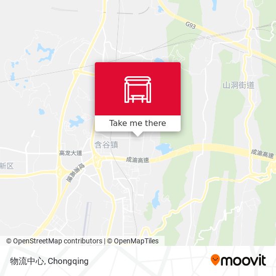 物流中心 map