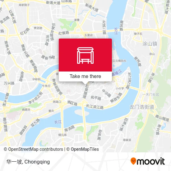 华一坡 map