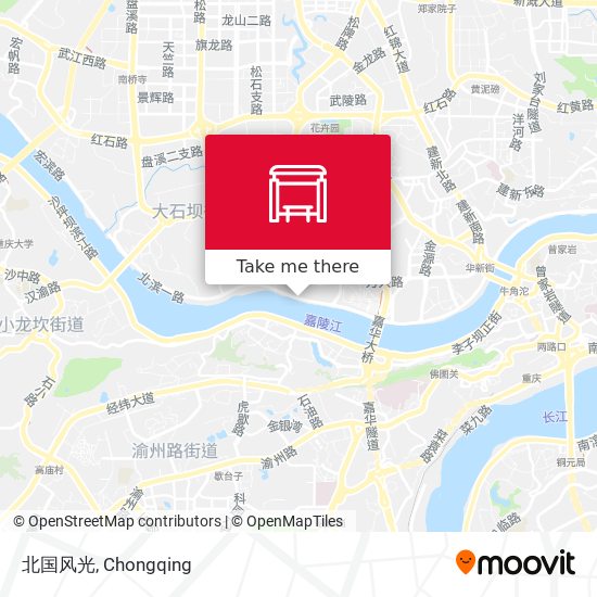 北国风光 map