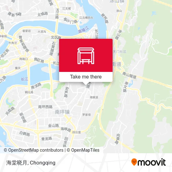 海棠晓月 map