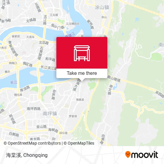 海棠溪 map