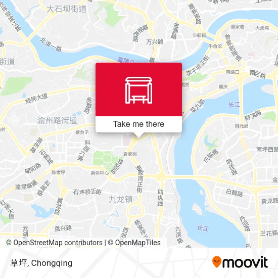 草坪 map