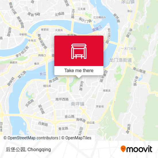 后堡公园 map