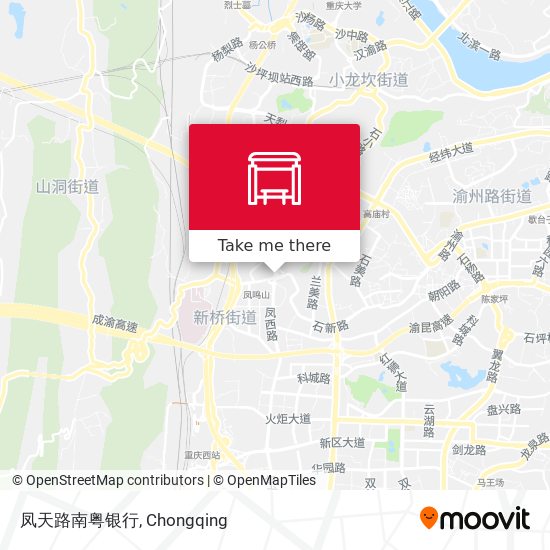 凤天路南粤银行 map