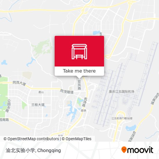 渝北实验小学 map