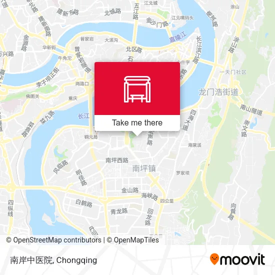 南岸中医院 map