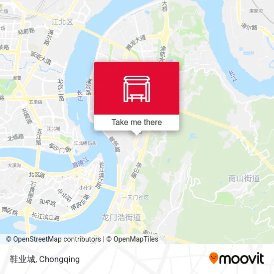 鞋业城 map