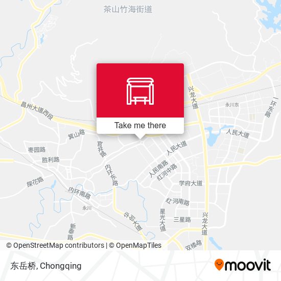 东岳桥 map