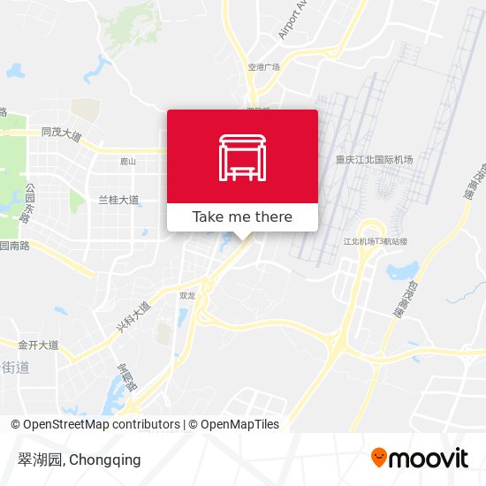 翠湖园 map