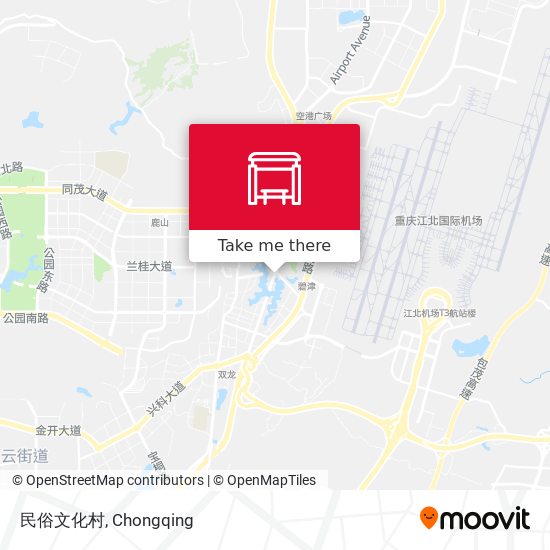 民俗文化村 map