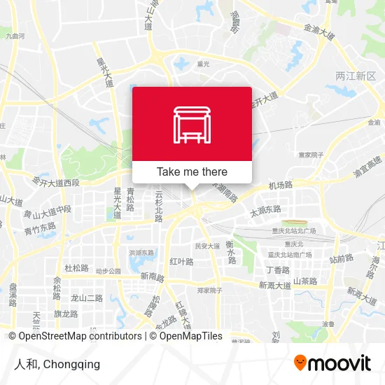 人和 map