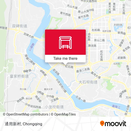 通用新村 map