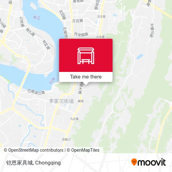 铠恩家具城 map