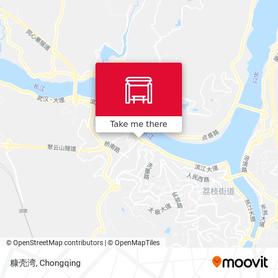 糠壳湾 map