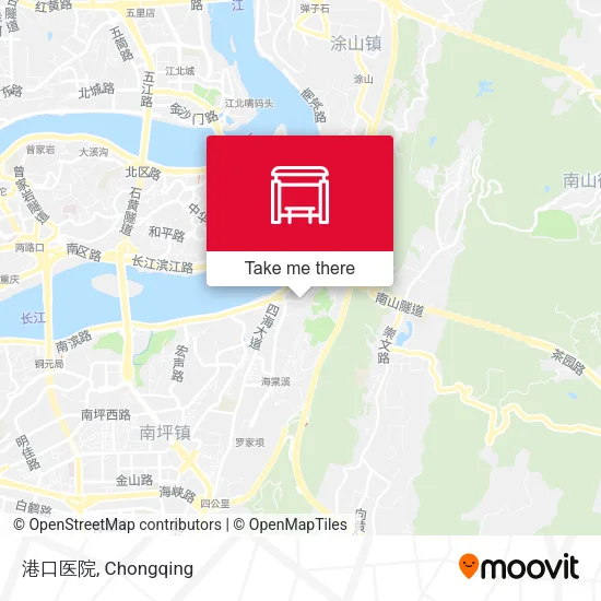 港口医院 map