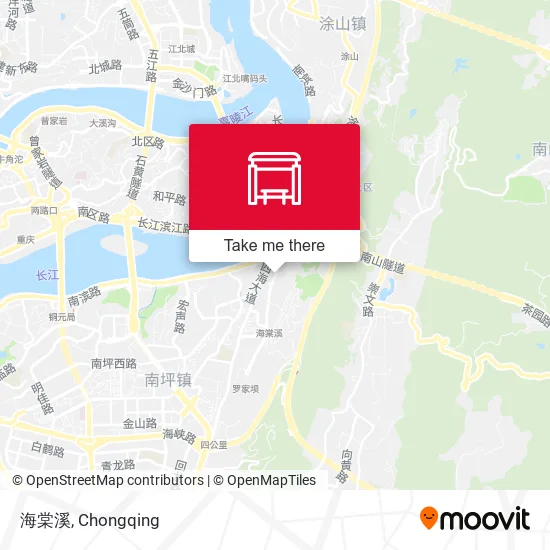 海棠溪 map