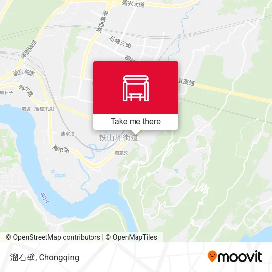 溜石壁 map
