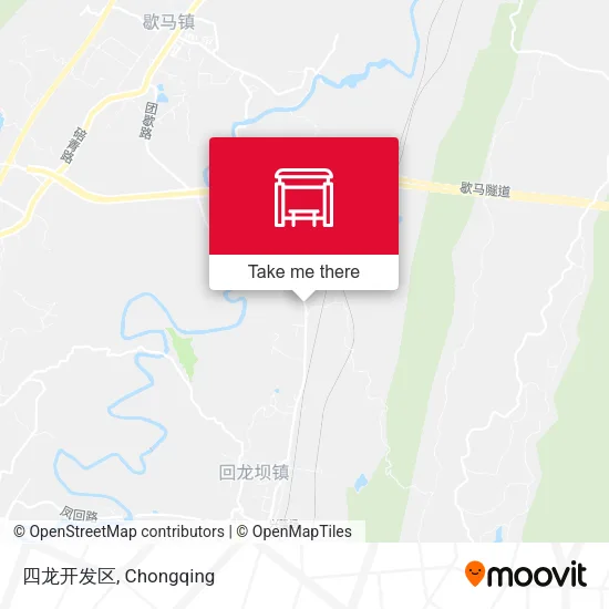 四龙开发区 map