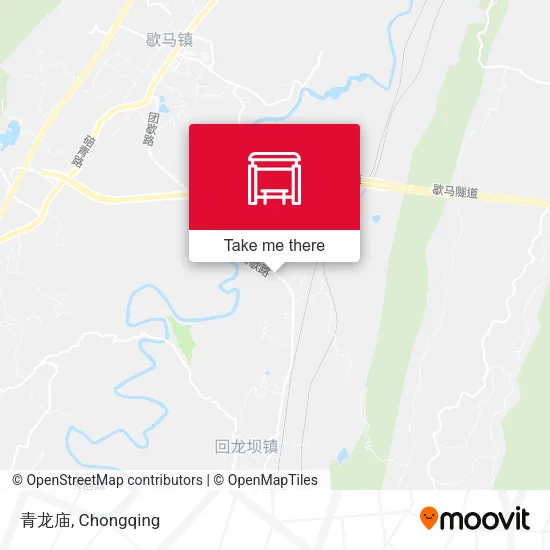 青龙庙 map