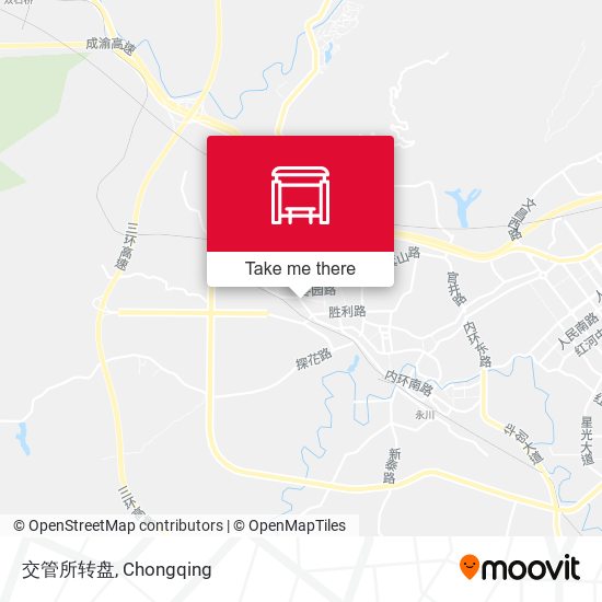 交管所转盘 map