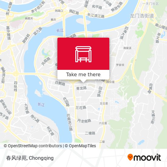 春风绿苑 map
