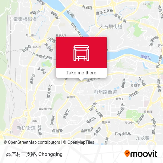 高庙村三支路 map
