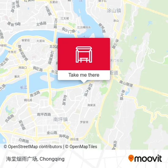 海棠烟雨广场 map