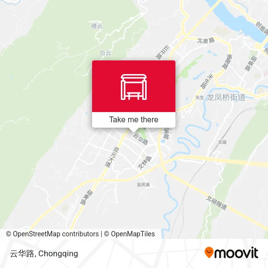 云华路 map