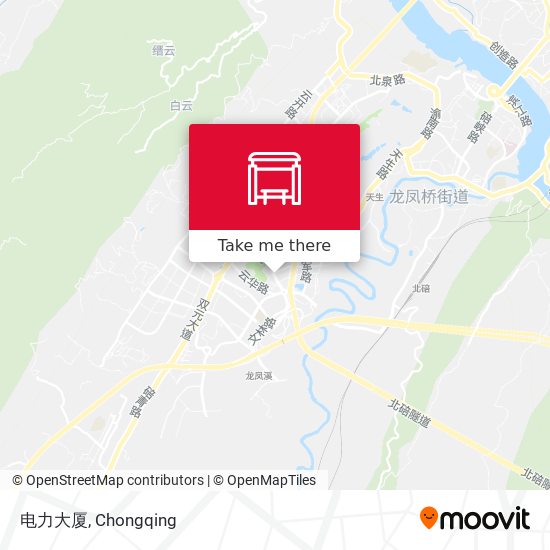 电力大厦 map