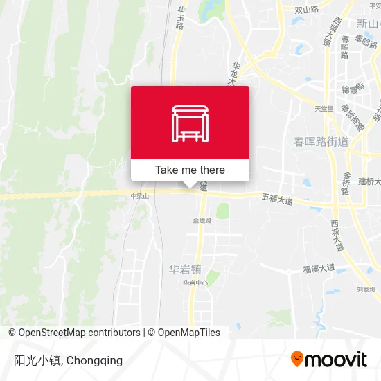 阳光小镇 map