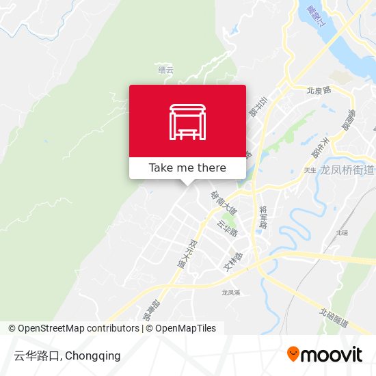 云华路口 map