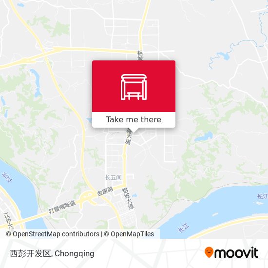 西彭开发区 map