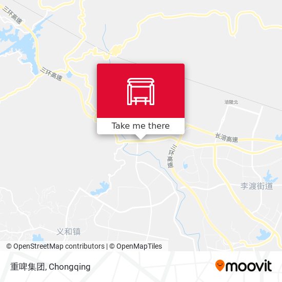 重啤集团 map