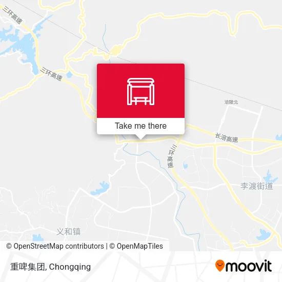 重啤集团 map
