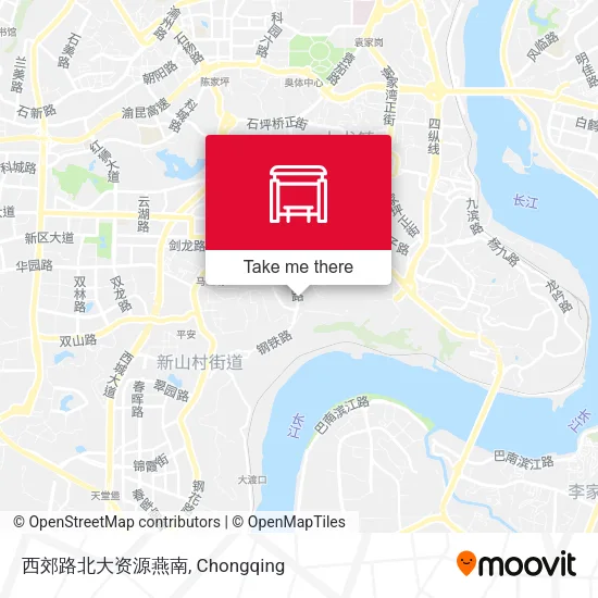 西郊路北大资源燕南 map